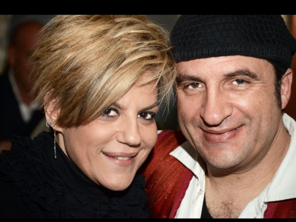 il maestro Fabrizio Masci con la cantante Manuela Villa